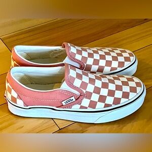 Vans Women’s Size 5 Pink Checkered Slip-On Shoes
LIKE NEW
